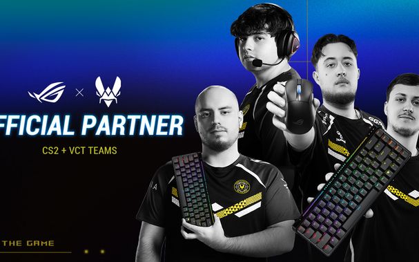 ASUS Republic of Gamers Joins Forces with Team Vitality 